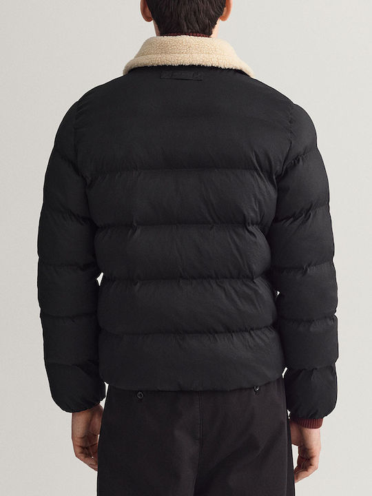 Gant Men's Winter Puffer Jacket Black