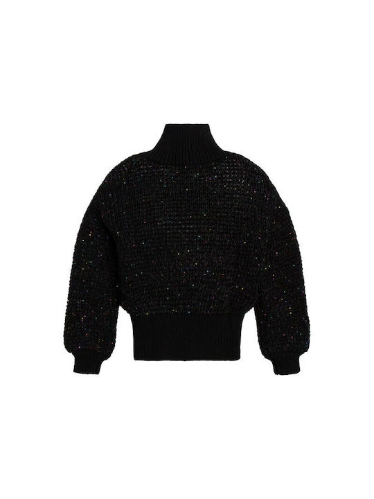 Guess Kids' Sweater Long Sleeve Black