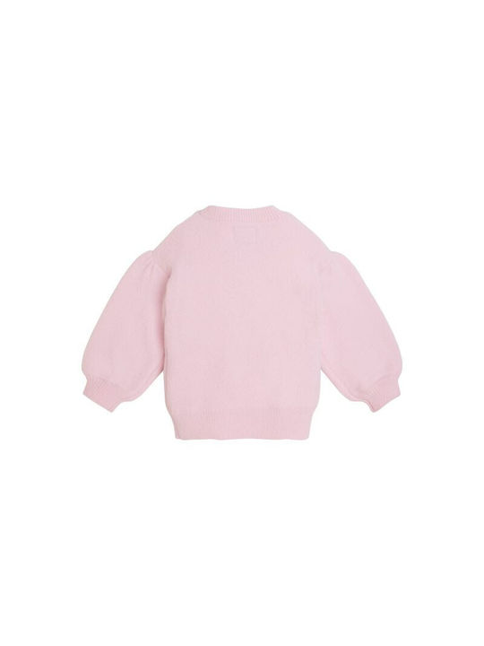 Guess Kids Pullover Long Sleeve Pink