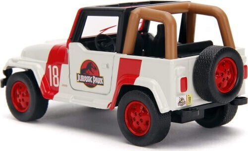 Jada Toys Jurassic World Jurassic Park Wrangler Αυτοκινητάκι 1:32 για 8+ Ετών