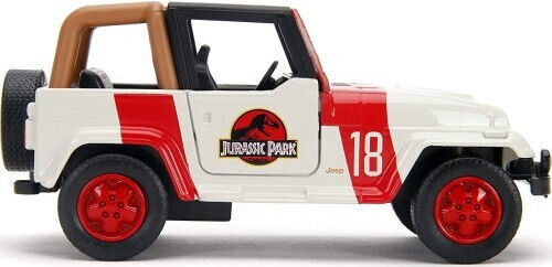 Jada Toys Jurassic World Jurassic Park Wrangler Αυτοκινητάκι 1:32 για 8+ Ετών