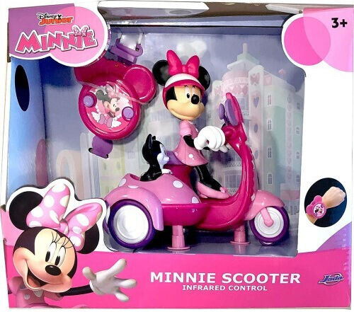 Jada Toys Minnie Scooter Remote Controlled Motorcycle