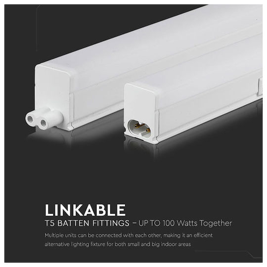 V-TAC Under-Cabinet LED Light 7W Warm White with Switch L55.1xD2.7xH3cm