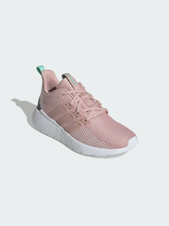 Adidas Questar Flow Damen Sneakers Pink Spirit / Grey Six