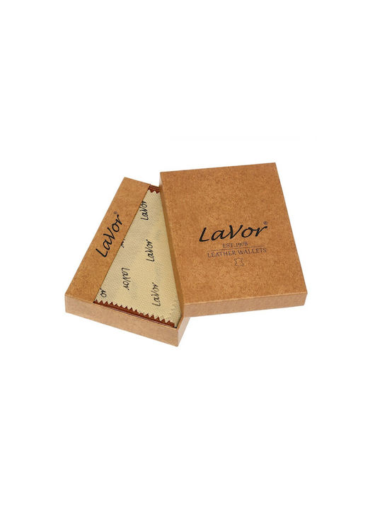 Lavor Men's Leather Wallet with RFID Cognac