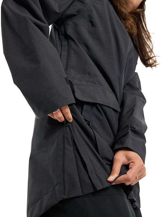 Lalik True Lungă Jachetă de femei tip parka Negru