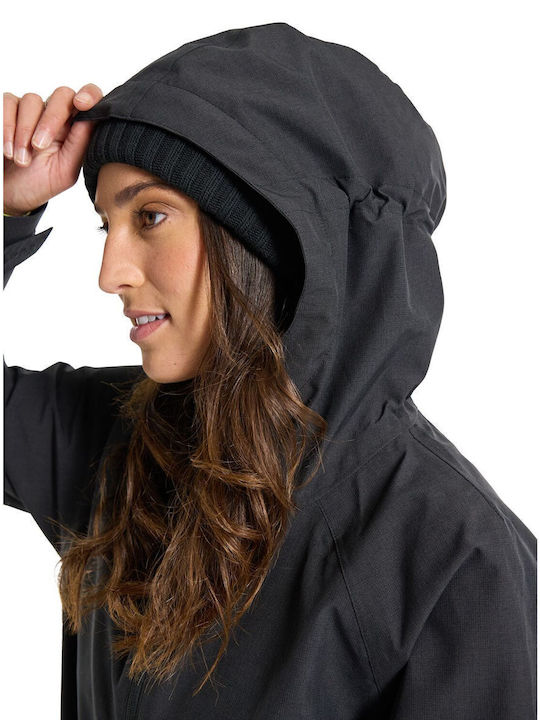 Lalik True Lungă Jachetă de femei tip parka Negru