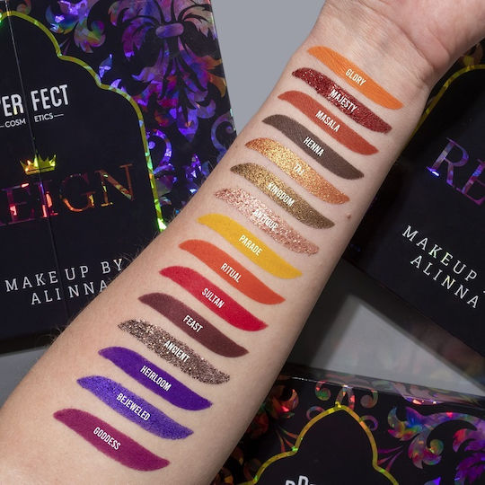 BPerfect Cosmetics Bperfect X Makeup Alinna Παλέτα με Σκιές Ματιών σε Στερεή Μορφή
