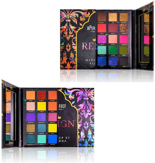 BPerfect Cosmetics Bperfect X Makeup Alinna Παλέτα με Σκιές Ματιών σε Στερεή Μορφή