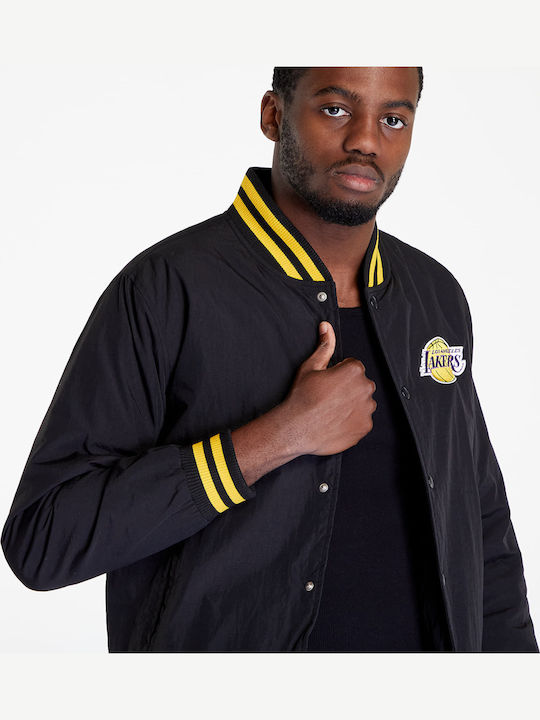 La Lakers Nba Μπουφάν Bomber Μαύρο