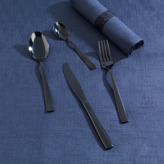 Salter Set de Tacâmuri Inoxidabil Negre 16buc