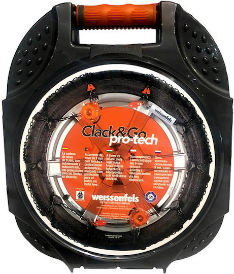 Weissenfels Clack & Go Pro-tech M44 10 Αντιολισθητικές Αλυσίδες Πάχους 9mm Επιβατικού Αυτοκινήτου 2τμχ