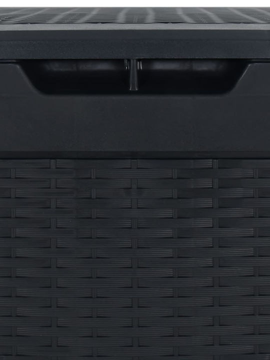 vidaXL Outdoor Storage Box 310lt Gray L119xW48xH60cm