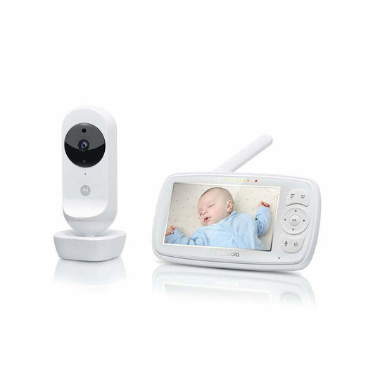 Motorola VM44 Wireless Baby Monitor with Camera & Screen 4.3" , Two-way Communication & Lullabies