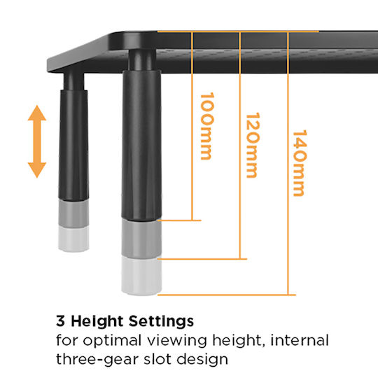 Powerton WPEMS1 Tabletop Suport Monitor până la 32"