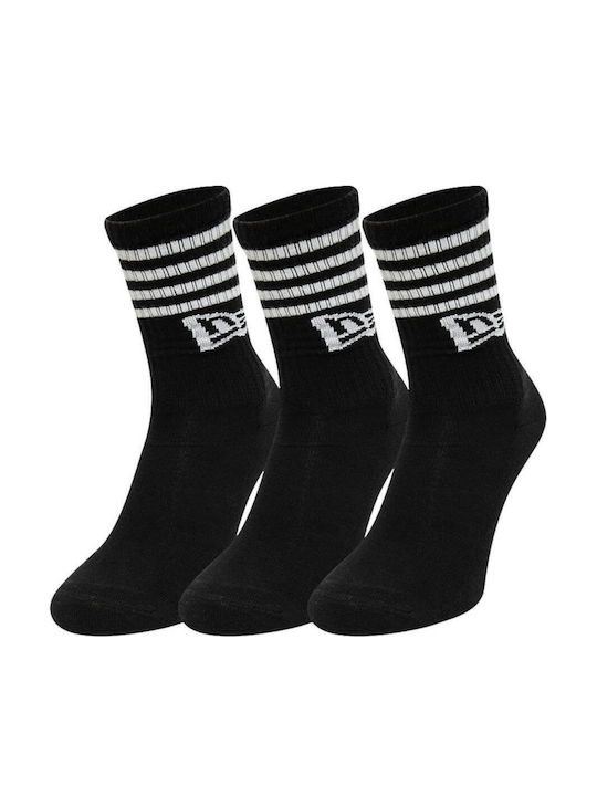 New Era Κάλτσες Μαύρες 3Pack