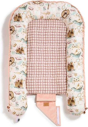 La Millou Βρεφικό Μαξιλάρι Φωλιά Princess Powder Pink 45x90εκ.