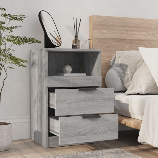 Комоди Дървени Grey Sonoma 2бр 40x36x65см