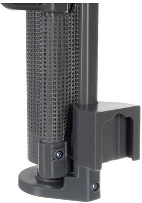 Foldable Security Door with Screws Made of Plastic in Gray Color 160x13x85cm