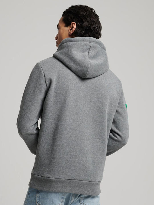 Sweatshirt with Hood Gray