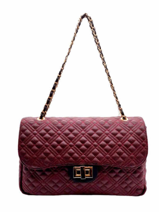 Pierro Accessories Women's Bag Shoulder Burgundy