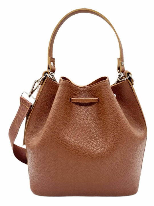 Women's Pouch Shoulder Tabac Brown