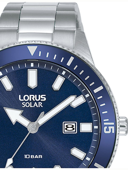 Lorus Ρολόι Solar με Μεταλλικό Μπρασελέ Lorus Ρολόι Solar με Μεταλλικό Μπρασελέ