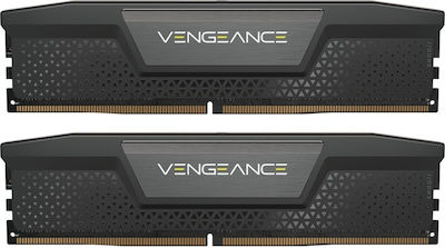 Corsair Vengeance 64GB DDR5 RAM cu 2 module (2x32GB) și Viteză 5200 pentru Desktop