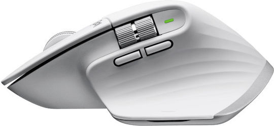 Logitech MX Master 3S for Mac Ασύρματο Εργονομικό Bluetooth Ποντίκι Pale Gray