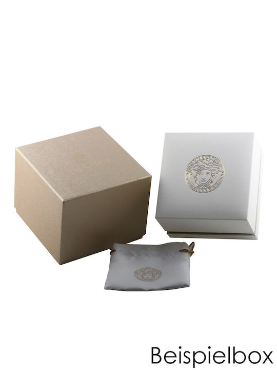 Versace Hellenyium Uhr Batterie mit Metallarmband Versace Hellenyium Uhr Batterie mit Metallarmband