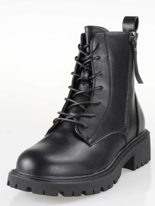 Seven Damen Knöchelstiefel Schwarz