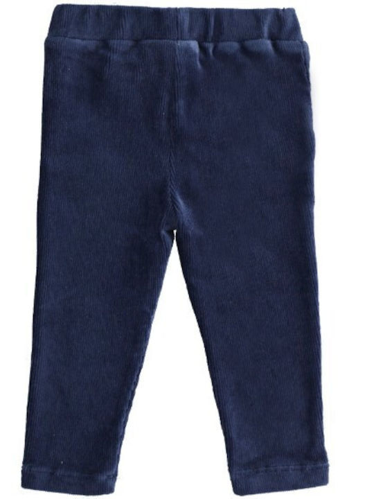 iDO Kids Corduroy Trousers Navy Blue 4