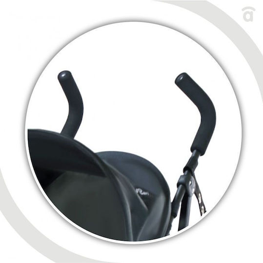 Asalvo Double River Reversible Double Stroller Suitable for Newborn Black 13.5kg