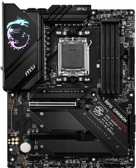 MSI MPG B650 Carbon WIFI Motherboard ATX με AMD AM5 Socket
