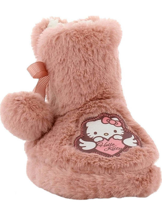Kinderhausschuhe Stiefel Rosa
