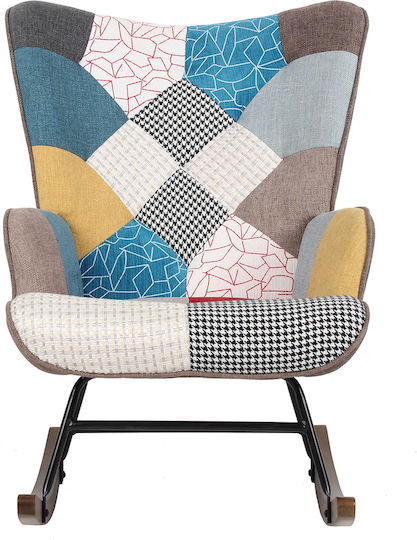 Rocking Gerda 90x69x84cm Patchwork Rocking Gerda 90x69x84cm Patchwork
