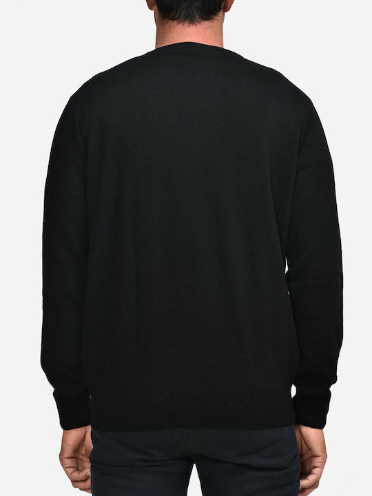 Ellemme Men's Long Sleeve Sweater Black