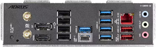 Gigabyte B650 Aorus Elite AX rev. 1.x Wi-Fi Motherboard ATX με AMD AM5 Socket