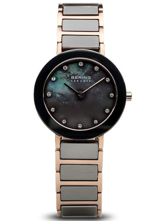 Bering Time Ρολόι Μπαταρίας με Μεταλλικό Μπρασελέ Bering Time Ρολόι Μπαταρίας με Μεταλλικό Μπρασελέ