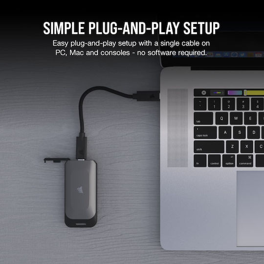 Corsair EX100U USB-C / USB 3.2 External 2.5" SSD 2.0TB Black