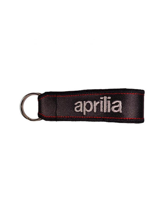 Keychain Aprilia Piele Negru