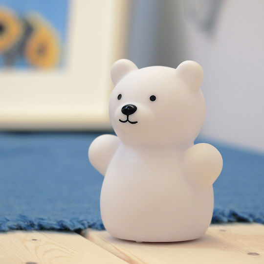 Reer Lumini LED Lampă decorativă pentru copii Lumilu Bear Alb
