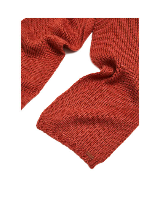 Pepe Jeans Kids Knitted Scarf Sonny Orange
