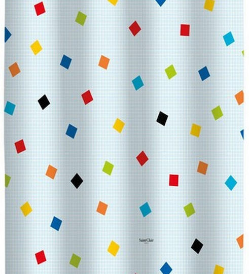 Saint Clair Kids Grommet Top Curtain Bright Light Blue 1752030120005 160x240cm