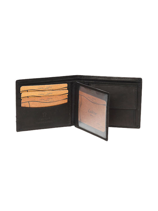 Lavor Men's Leather Wallet Black