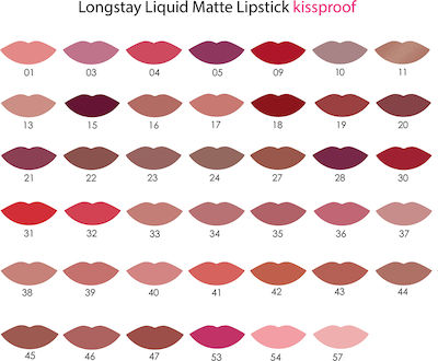 Golden Rose Longstay Liquid Matte Kissproof 41 5.5gr