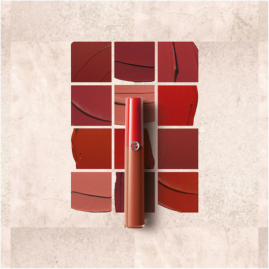 Giorgio Armani Lip Maestro Дълготраен Течен Lip Stain Сатен Redwood 6.5мл 29gr