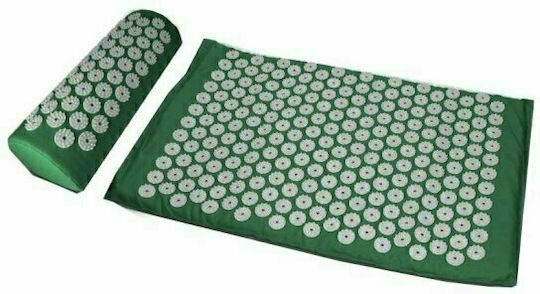 Συσκευή Μασάζ για το Σώμα Acupressure Mat 2 σε 1 Πράσινο