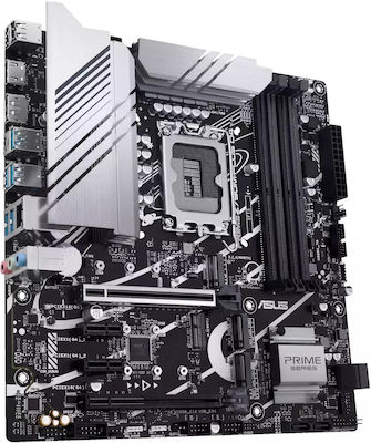 Asus Prime Z790M-PLUS D4 Дънна платка Micro ATX с Intel 1700 Сокет