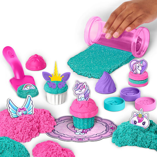 Spin Master Пясъчна Конструкторска Игра Kinetic Sand за Деца 3+ Години